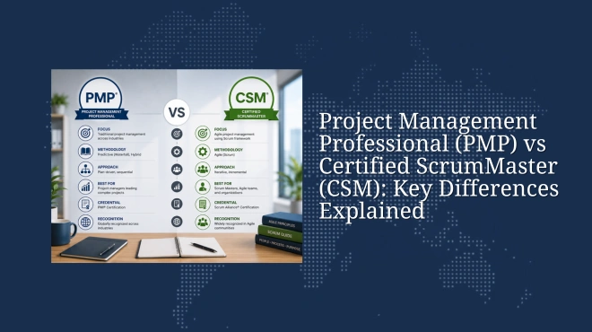 Project Management Professional (PMP) vs Certified ScrumMaster (CSM): Key Differences Explained